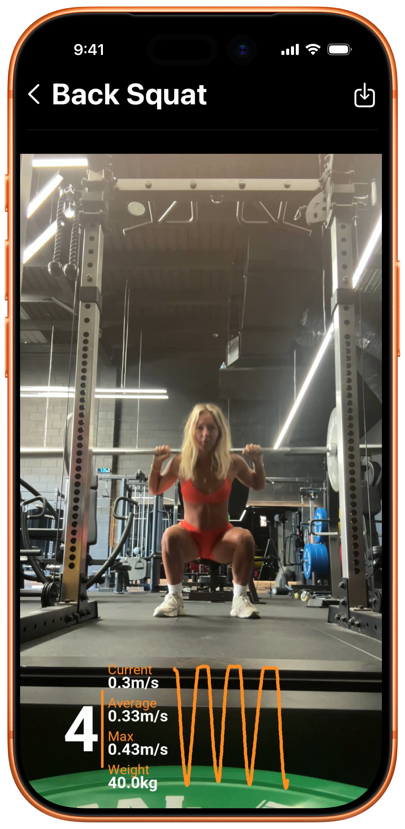 Example metrics view